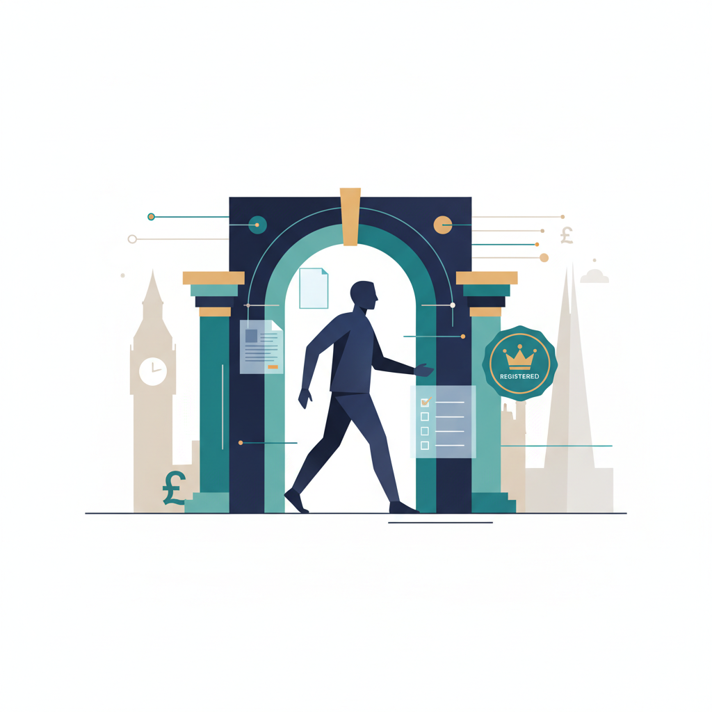 Person filling out registration forms on a laptop