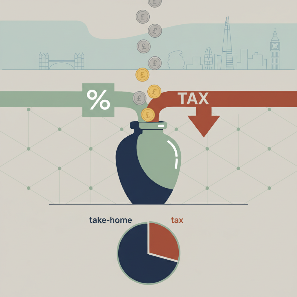 Piggy bank with coins representing tax savings